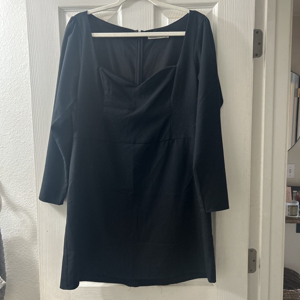 Abercrombie & fitch black mini dress